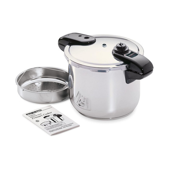01370 8 Qt Stainless Steel Cooker