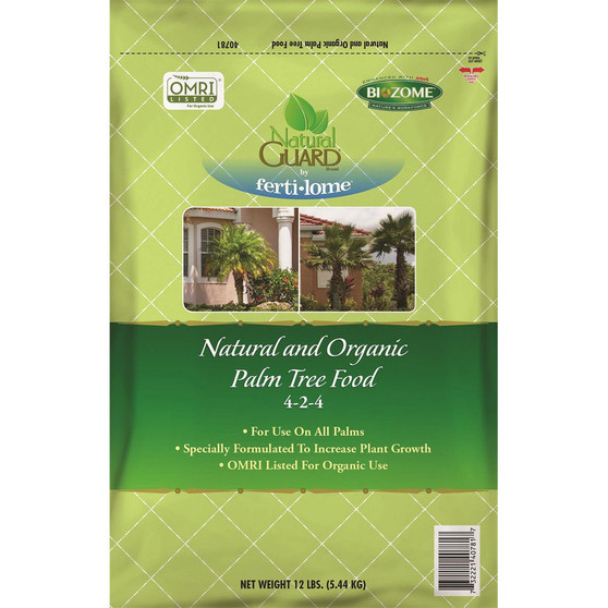 Natural Guard Natural Palm Tree Food 4-2-4, 12lbs