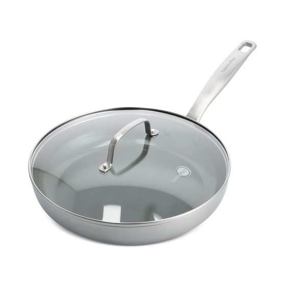 Chatham Stainless Ceramic Nonstick 11" Frypan & Lid
