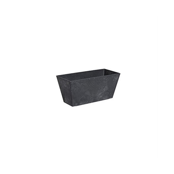 Black ArtStone Ella Flower Box - 14.5 Inch
