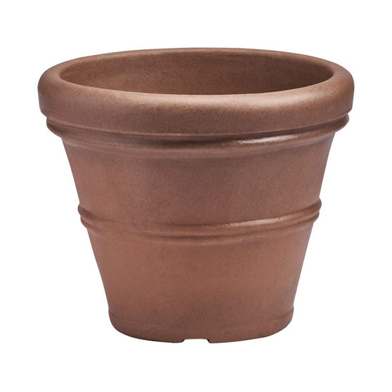 Brunello Classic RolledRim Planter Rust 20"