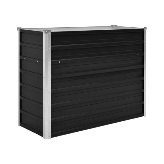 Garden Raised Bed Anthracite 39.4"x15.7"x30.3" Galvanized Steel