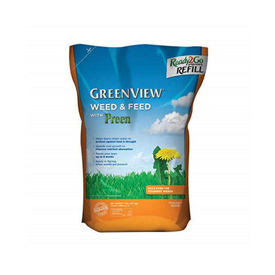 Weed and Feed - 7 lb. - Covers 2,500 sq. ft.