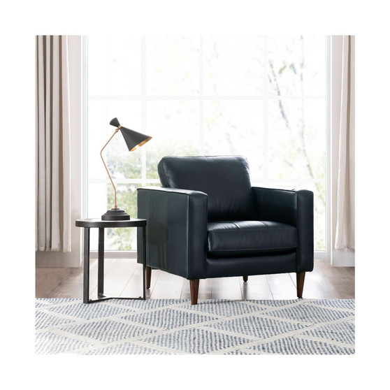 Maebelle Leather Chair, Created for Macy's