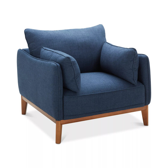 Jollene 39" Fabric Armchair, Created for Macy's
