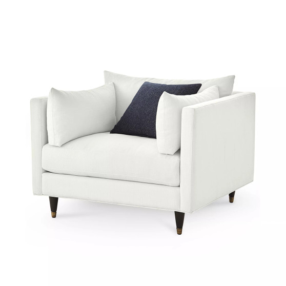 Bostal 46" Fabric Arm Chair and a Half, Created for Macy's