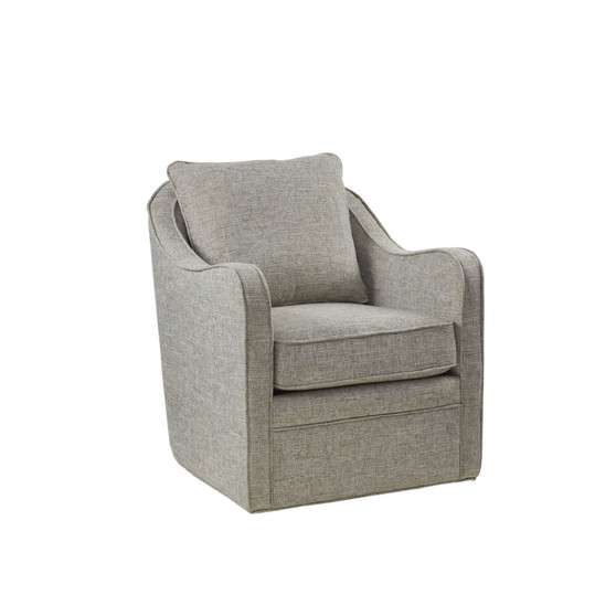Brianne Wide Seat Swivel Arm Chair