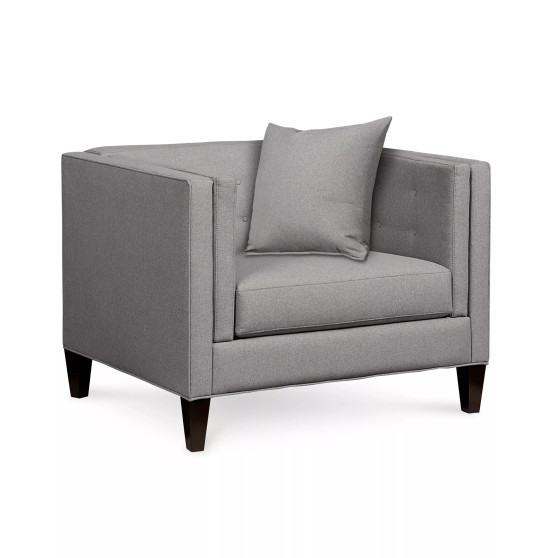 Braylei 43" Fabric Armchair, Created for Macy's