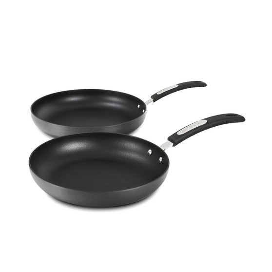 Hard Anodized Frying Pans Nonstick Set, 2 Piece