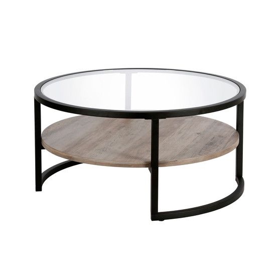 Winston 34.75" Round Coffee Table