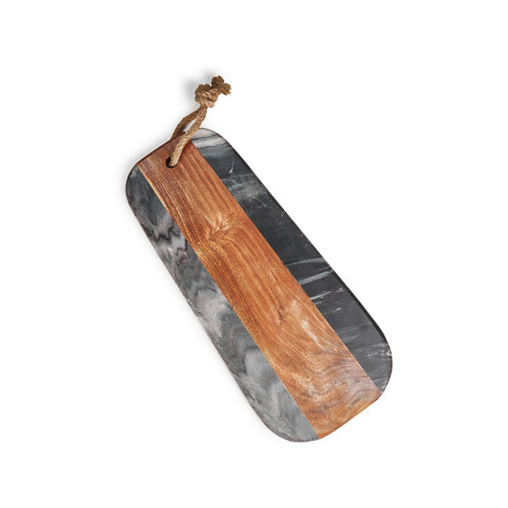 Sulguni Marble & Wood Cutting Board - Grey