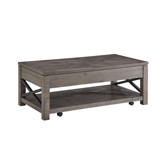 Dexter 48" Wide Wooden Lift Top Cocktail Table
