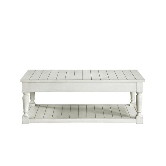 Hemingway 50" Lift Top Wooden Farmhouse Coffee Table