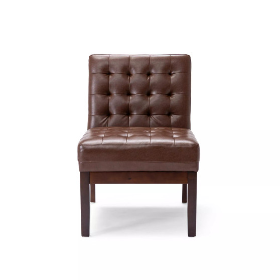 Uintah Contemporary Tufted Accent Chair