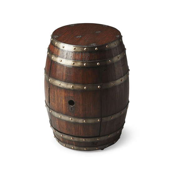 Butler Calumet Rustic Barrel Table