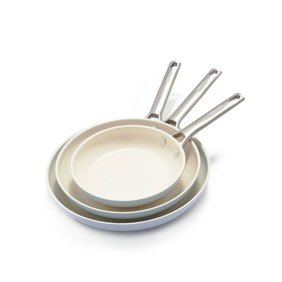 Padova Ceramic Nonstick 3 Piece Frying Pan Set