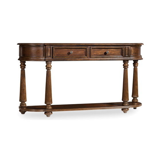 Leesburg Demilune Hall Console