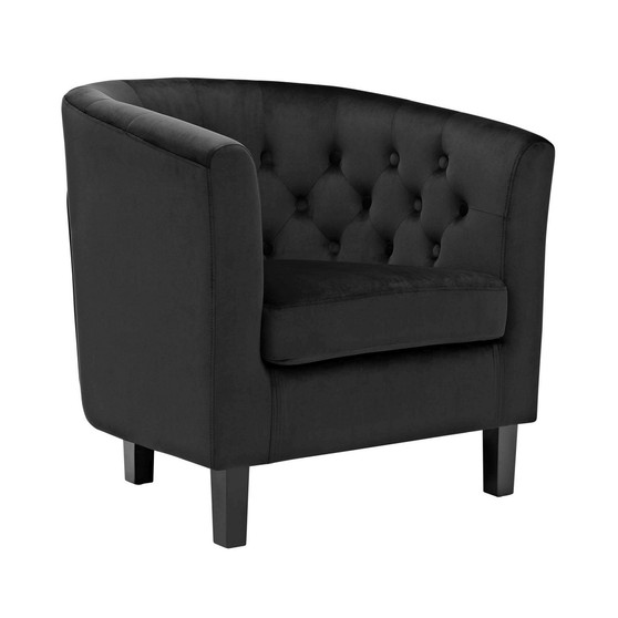 Prospect Velvet Armchair