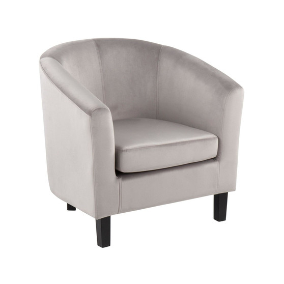 Claudia Contemporary Barrel Chair