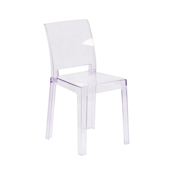Ghost Chair With Square Back