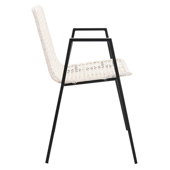 Taika Woven Leather Dining Chair