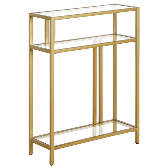 Cortland 22" Console Table with Shelves