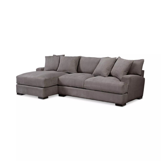 Rhyder 2-Pc. Fabric Sectional Sofa with Chaise, Created for Macy's