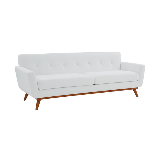 Opal 90" Linen Tufted Sofa