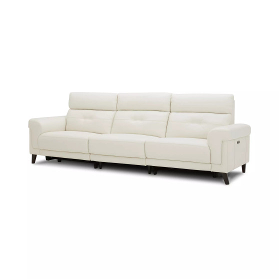 CLOSEOUT! Jazlo 3-Pc. Leather Sectional with 2 Power Recliners, Created for Macy's