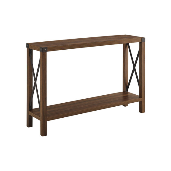 46" Rustic Farmhouse Entryway Table