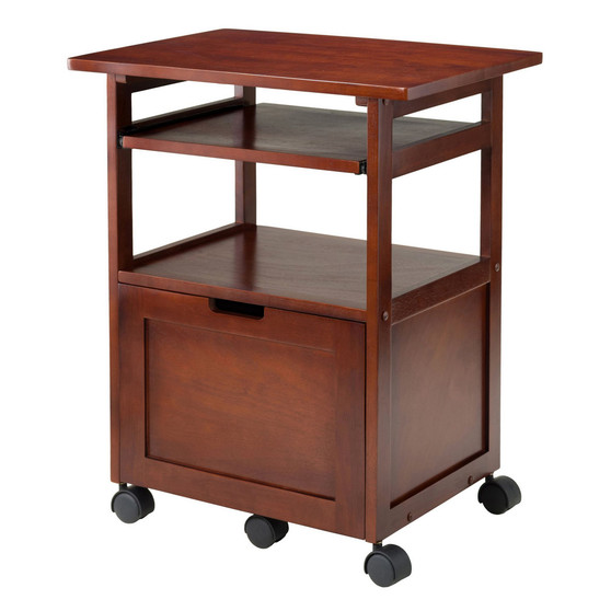 Piper Work Cart/Printer Stand with Key Board