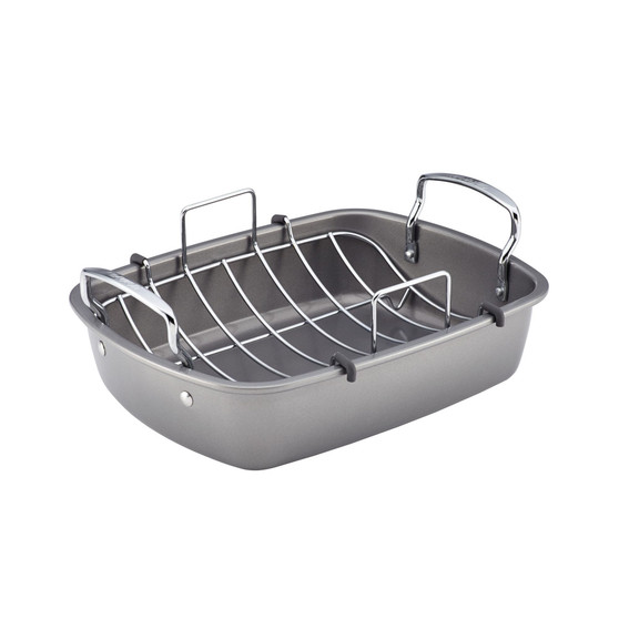 Nonstick 17" x 13" Roaster with U-Rack