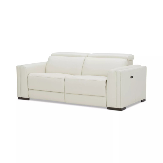 Jenneth 2-Pc. Leather Sofa with 2 Power Recliners, Created for Macy's
