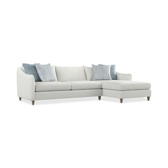 Highland Park 2-Pc. Fabric Joli Sectional with Chaise