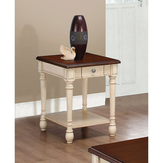 Andrew Transitional Style End Table