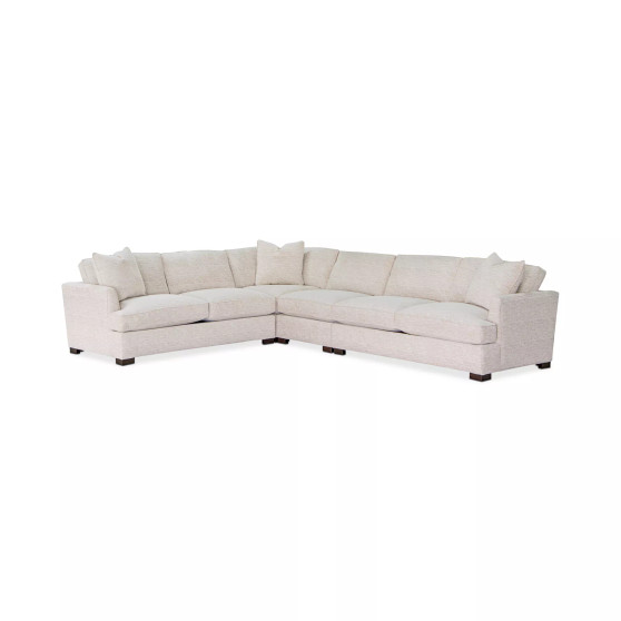 CLOSEOUT! Juliam 4-Pc. Fabric "L" Shape Sectional Sofa