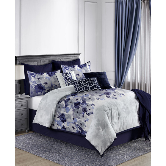 Claire Full Comforter Set, 10 Piece