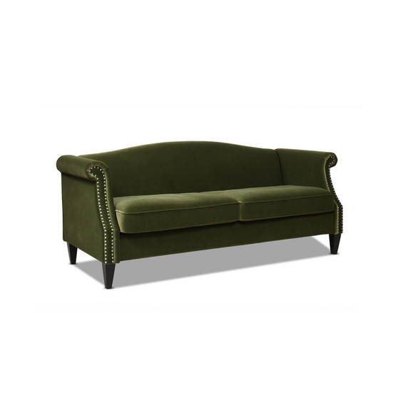 Elaine 77" Camel Back Small Scale Sofa