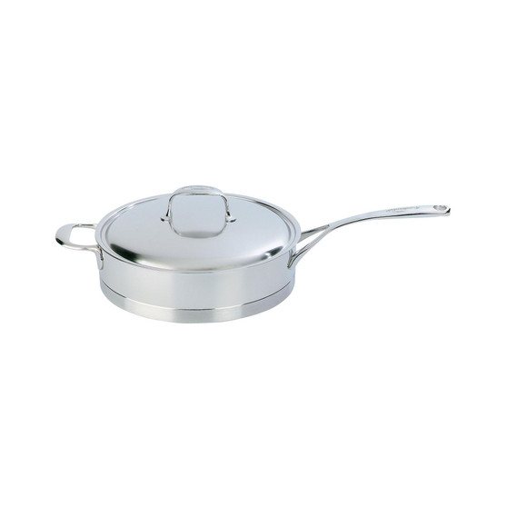 Atlantis 3-Qt. Stainless Steel Saute Pan with Helper Handle