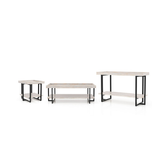 Masi Rectangular Coffee Table Set, 3 Piece