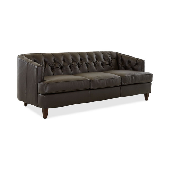 CLOSEOUT! Austian 88" Leather Sofa