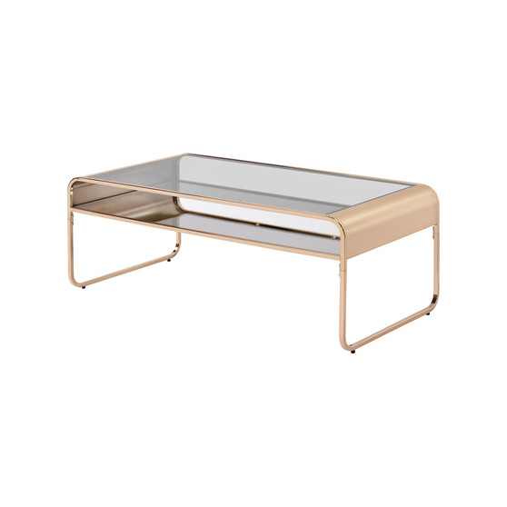 Kiruna Glass Top Coffee Table
