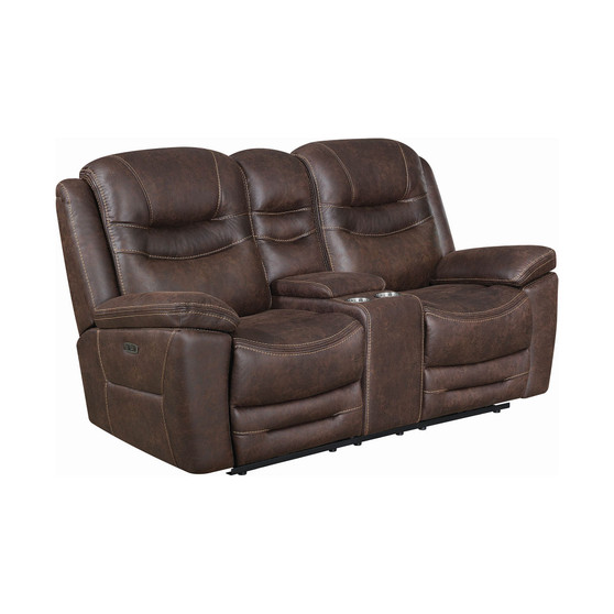 Coaster Home Furnishings Hemer Upholstered Power2 Loveseat