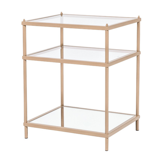 Tromso 2-Shelf Side Table