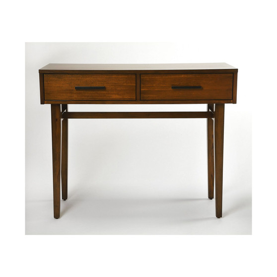 Butler Lavery Burl Console Table