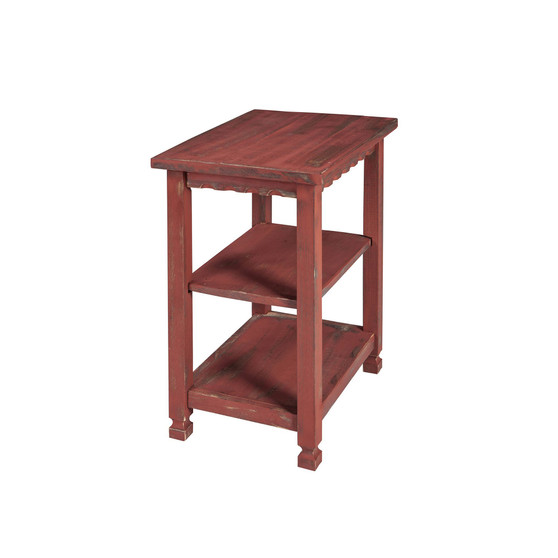 Country Cottage 2 Shelf End Table