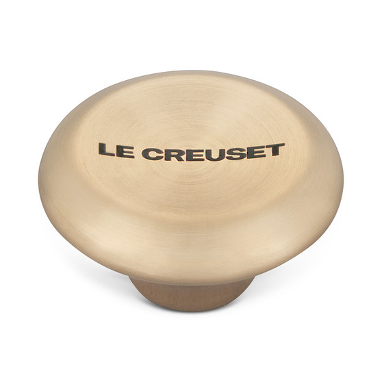 Signature Small Light Gold Knob for Cast Iron