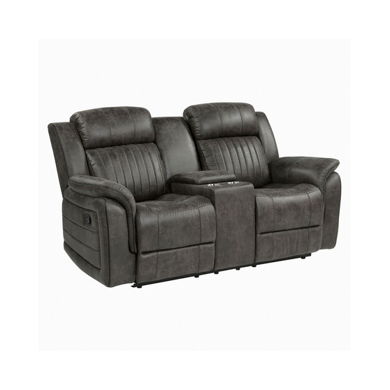 White Label Lola 74" Double Reclining Loveseat