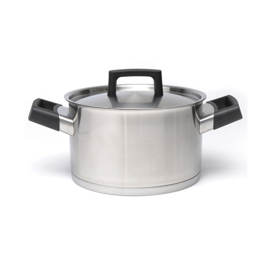 Ron 8" Stainless Steel Covered Casserole