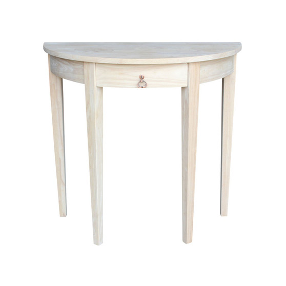 Half Round Table